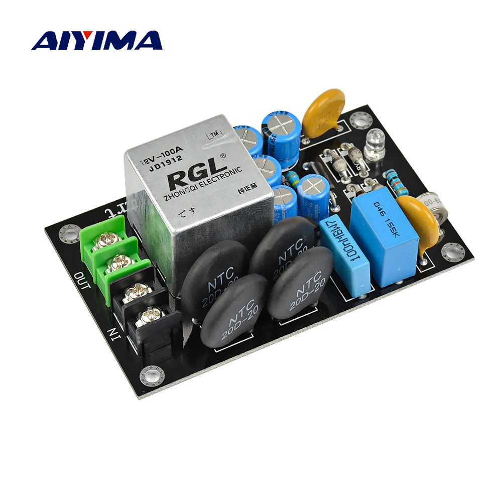 Placa de Fonte de Alimentação Placa de Partida Suave para Amplificador de Alto-falante Aiyima Proteção Prensa 110v 220v 2000w 1969
