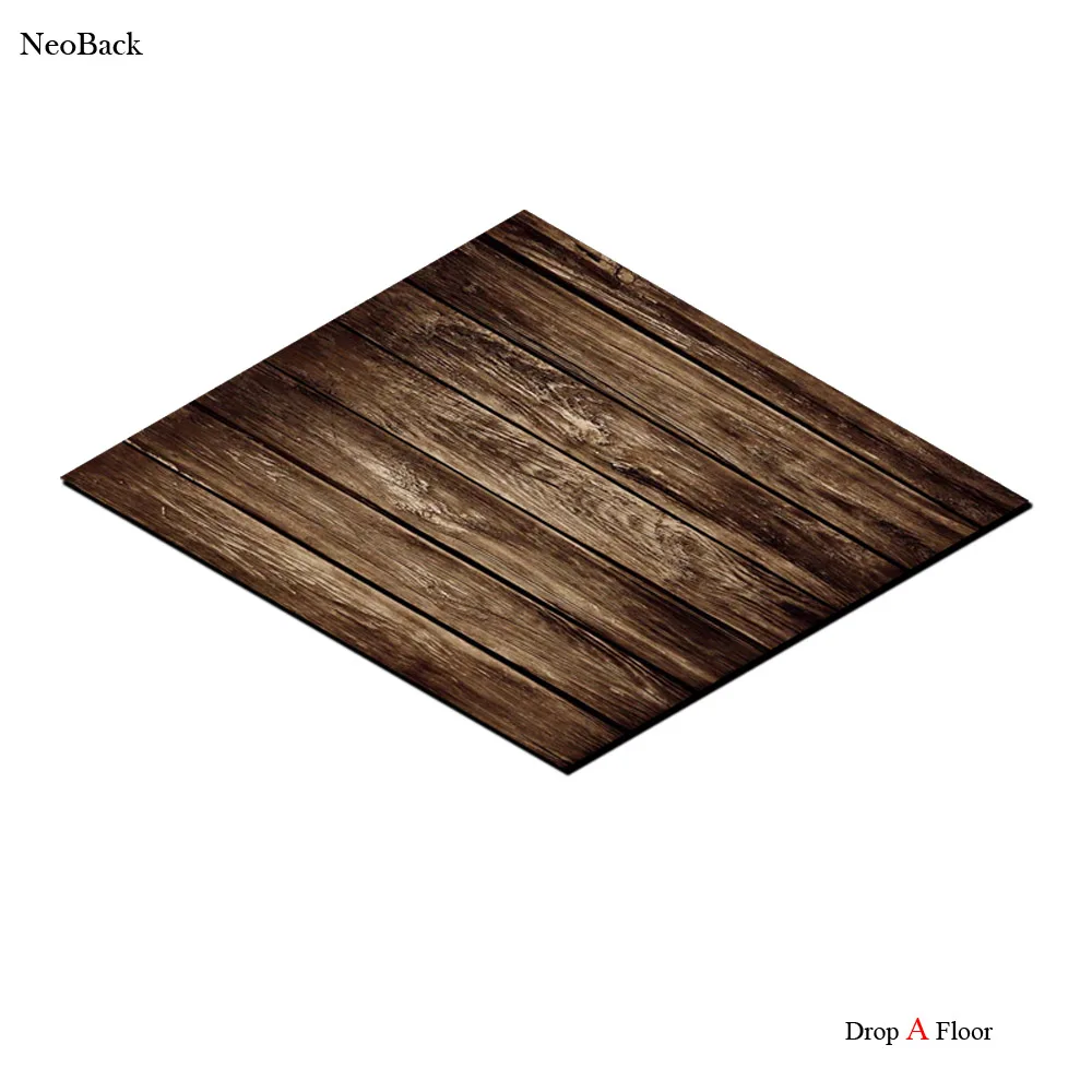 NeoBack уникальный 4x5ft резиновый коврик для пола коричневый смешанный деревянный узор фото фоны рулон пол Популярные Фото фоны F0004