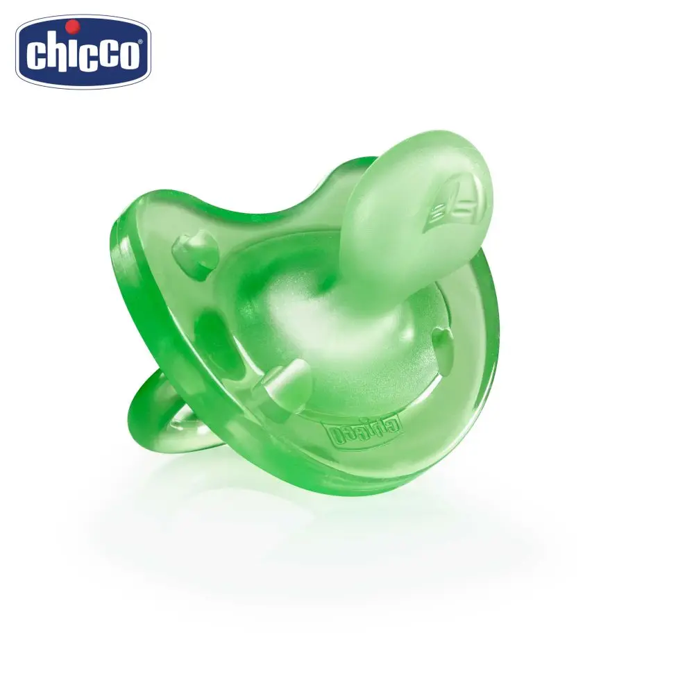 Пустышка Chicco Physio Soft 1 шт. 0 6 мес. силикон голубая|Соска| |