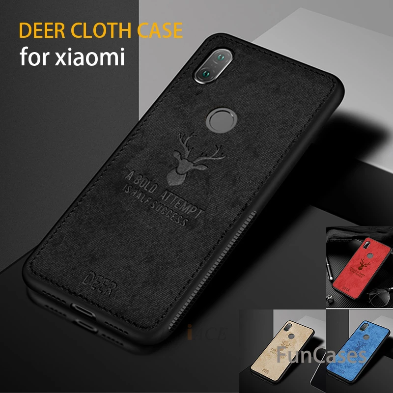 Тканевый чехол для телефона с оленем xiaomi redmi note 6 pro 6a 6x a2 lite mi 8 se Explorer Edition x 2s max 3 из