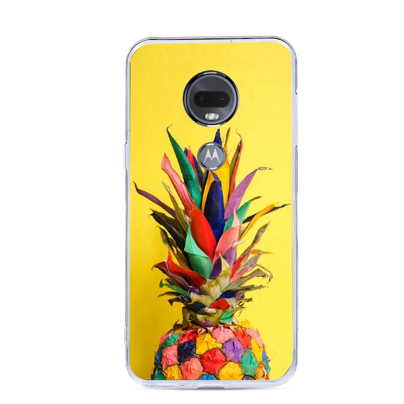Мягкий чехол с рисунком 5 7 дюйма для Motorola Moto G7 Play Back Cover чехлы мобильных телефонов