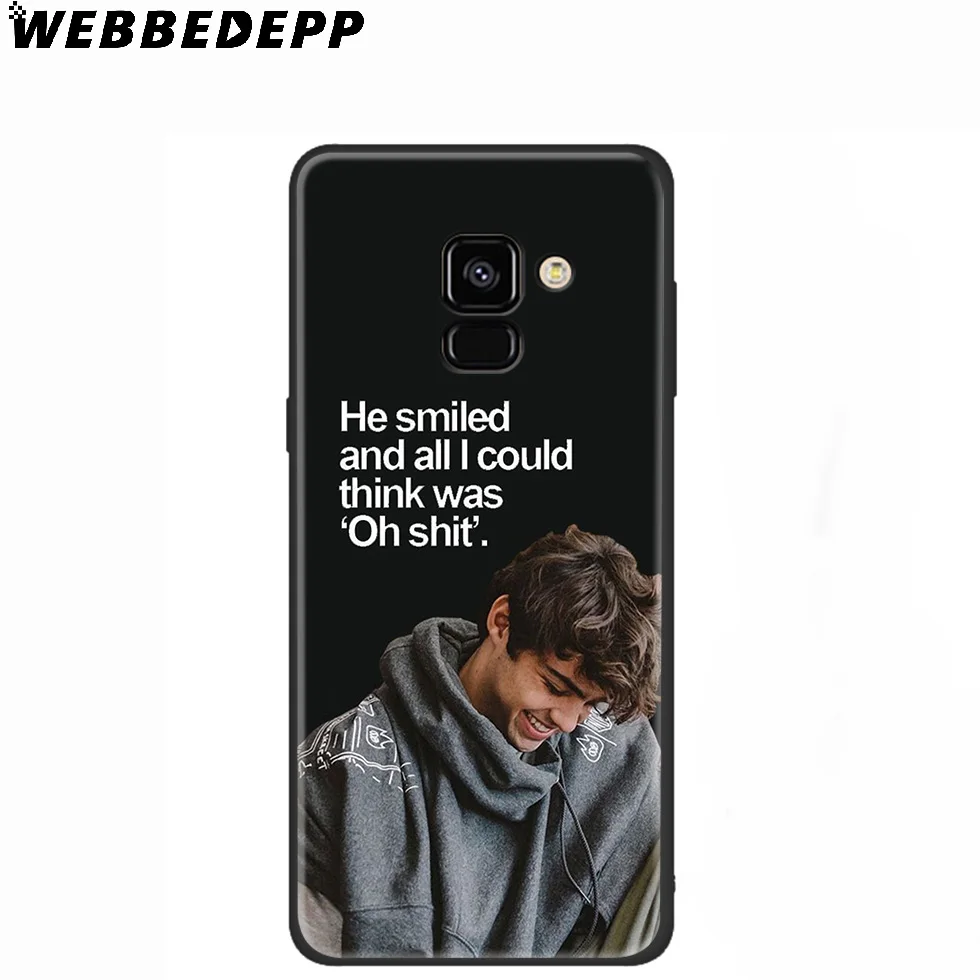 WEBBEDEPP Noah Centineo Acter Silicone Case for Samsung Galaxy A3 A5 A6 A7 A8 A9 A10 A20 A30 A40 A50 A70 M10 M20 M30 |
