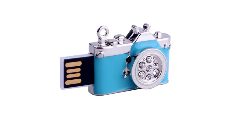 SHANDIAN кристаллическая камера форма usb флэш-накопитель 64 ГБ флеш-накопитель 32 ГБ 16 ГБ 4 ГБ u диск Флешка u диск флэш-накопитель
