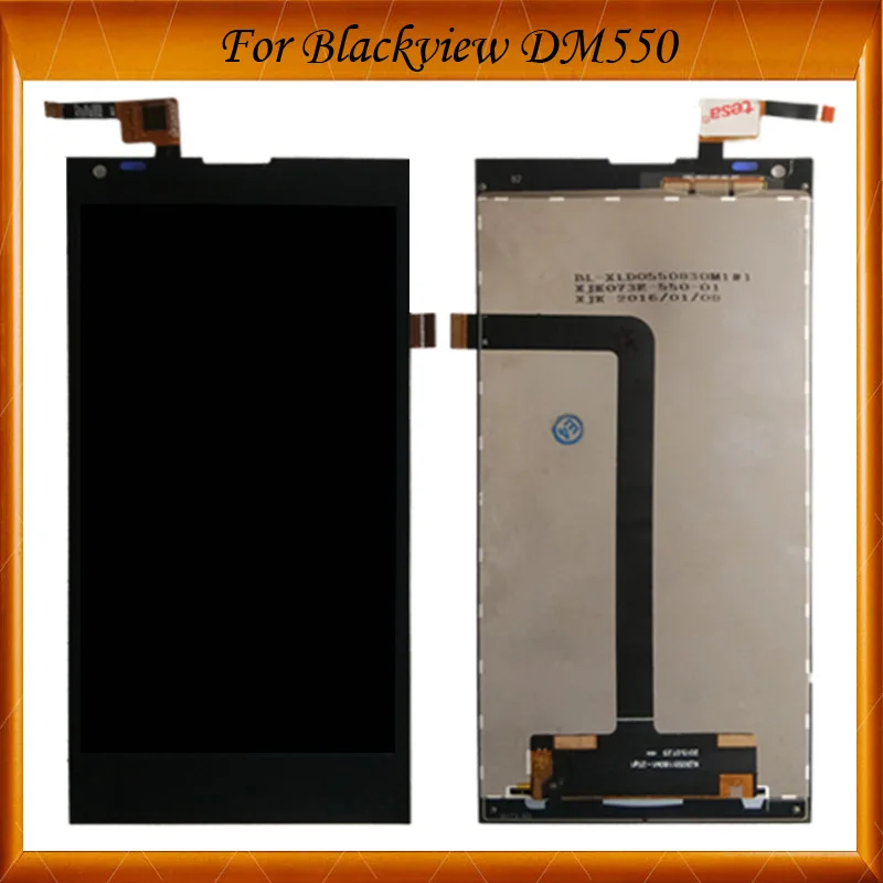ЖК-дисплей Дисплей для Blackview DM550 DM550WT Сенсорный экран планшета замена черный Цвет