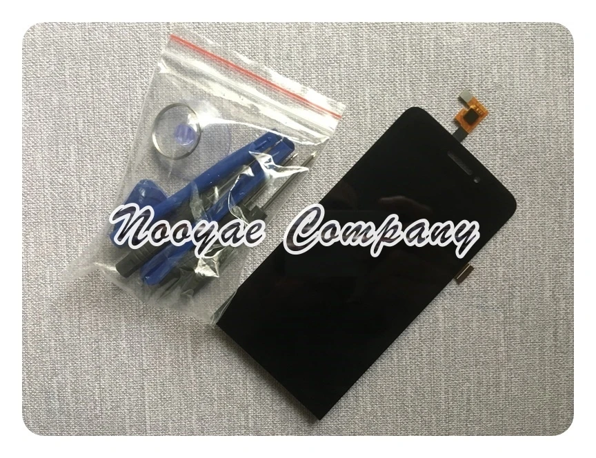 100% протестированные запасные части панели дигитайзера для Wiko Wax Touch + экран ЖК
