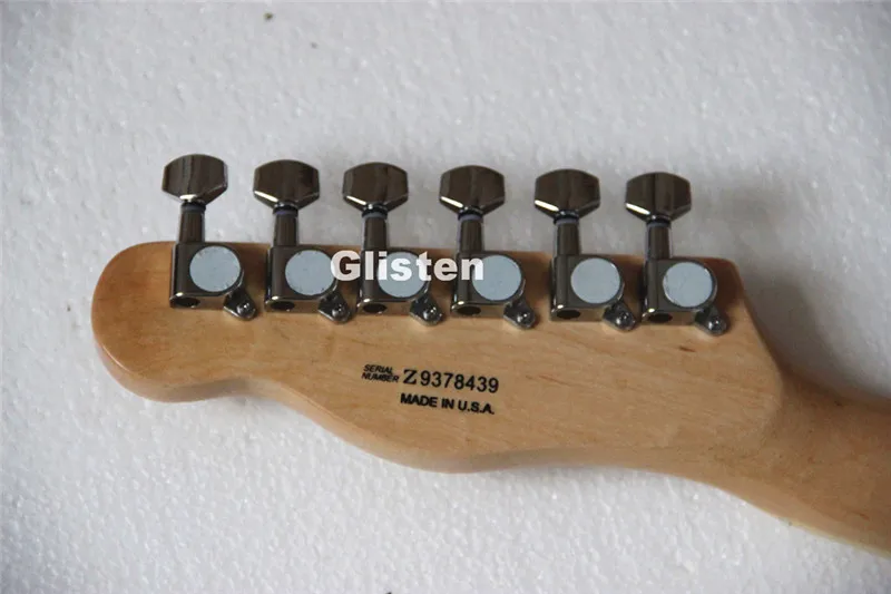 TL электрогитара с tele maple top, оригинальная гитара, три дугообразная рамка