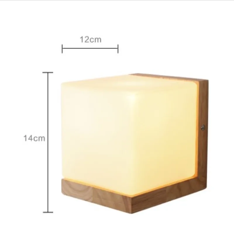 

Cube Log Led Wall Lamp Luminaria Nordic Modern Simple Wandlamp Aisle Corridor Bedroom Living Room Mirror Bathroom Wall Light