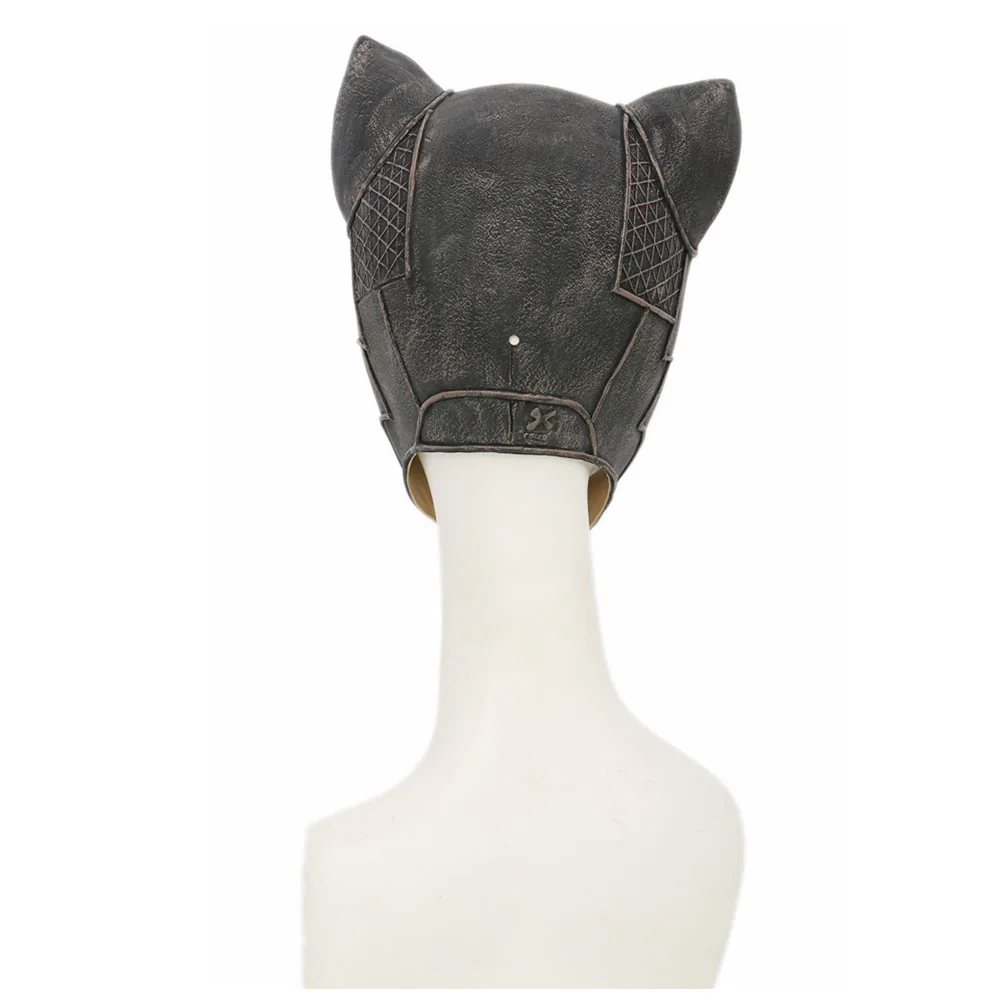 XCOSER маска женщина-кошка игра Бэтмен Аркхэм рыцарь косплей реквизит латекс милый