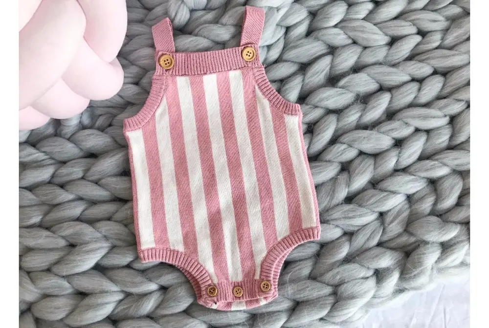 Pink Трикотажная Одежда для новорожденных девочек; Комбинезоны для маленьких мальчиков; брендовый комбинезон; коллекция года; сезон осень; Комбинезоны для маленьких девочек; хлопковый комбинезон для маленьких девочек - Цвет: Pink