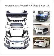 Спойлер для переднего бампера из углеродного волокна для Audi A3 RS3 Not A3 S3 стайлинга автомобилей
