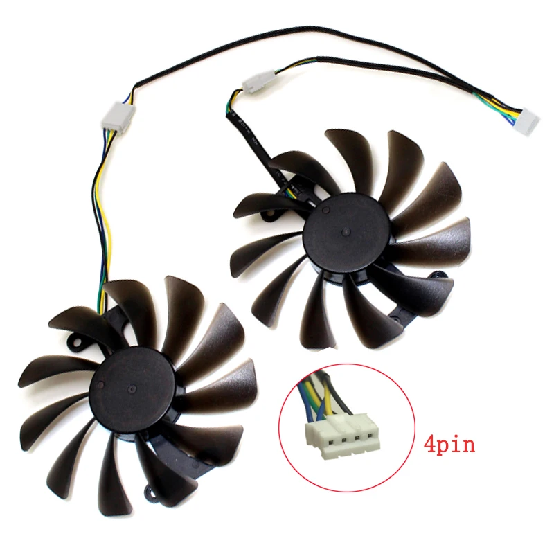 Кулер для видеокарты Zotac GeForce GTX 1070 1080 AMP GTX1070 GTX1080 95 мм|Кулеры и системы охлаждения