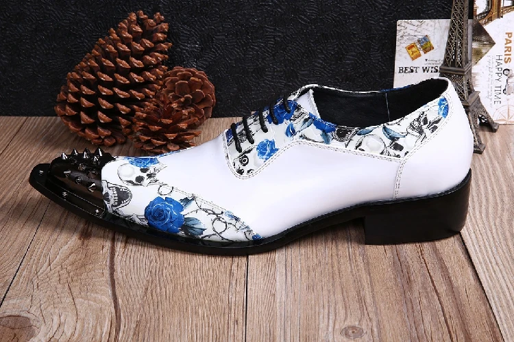 Мужские модельные туфли с острым носком элегантные оксфорды на скрытом каблуке