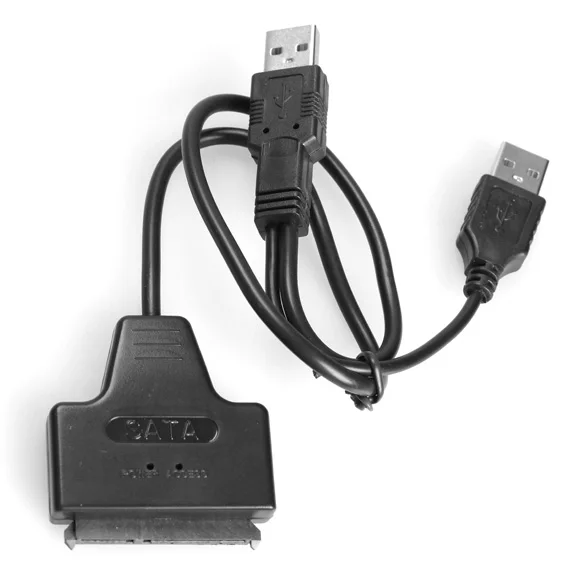 Новый адаптер USB 2 0 для SATA 7 + 15 Pin 22 жесткого диска 5 дюйма QJY99|usb 2.0 to sata|adapter cableusb |