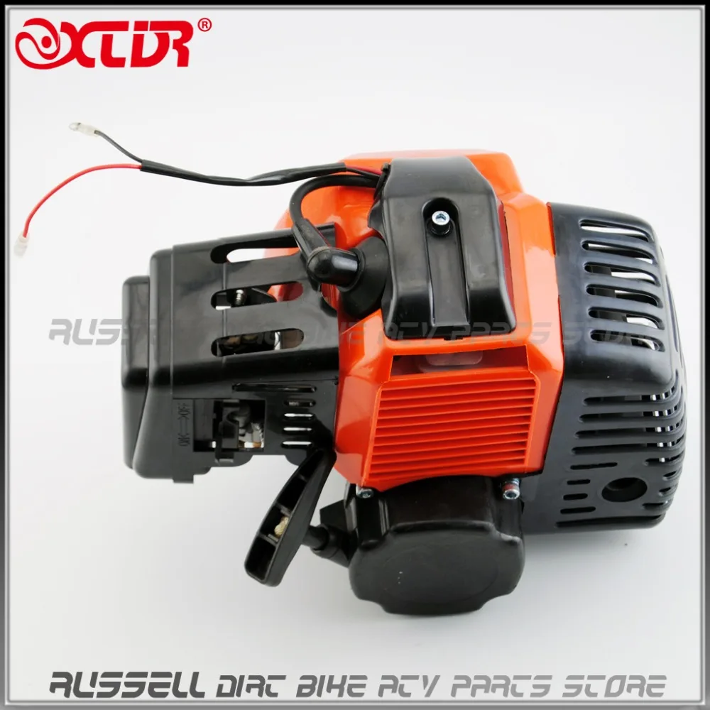 49CC 2 тактный двигатель двигателя Pull Start POCKET мини Байк Скутер ATV Goped|scooter kick|atv rear view
