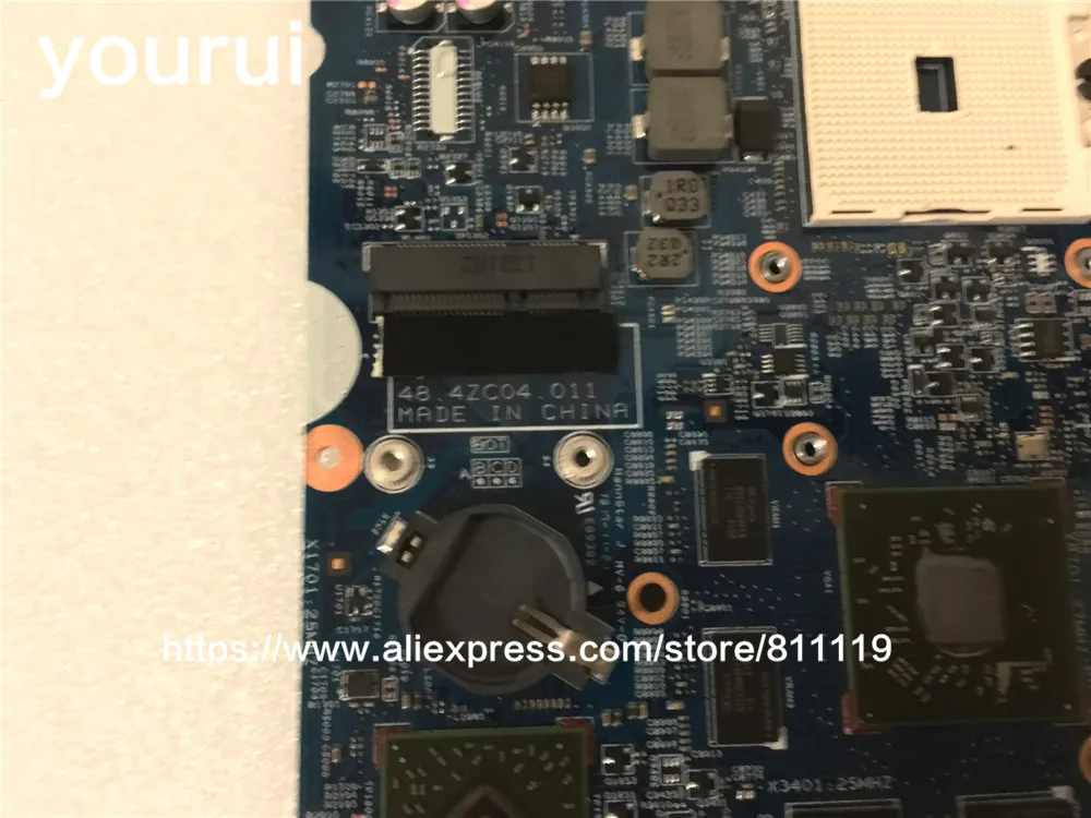 yourui For Motherboard 722821-501 722821-001 722821-601 Fit HP PROBOOK 455 G1 48.4ZC04.011 Series Notebook PC system board | Компьютеры и