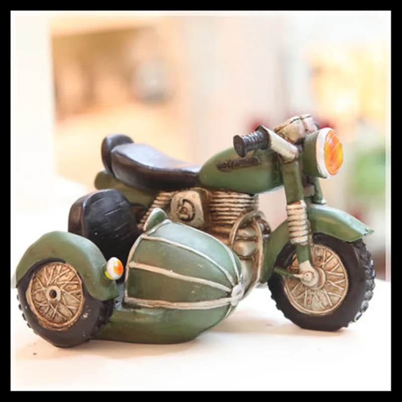 Античная имитация ручной Смола Модель Двигатель украшения дома Интимные