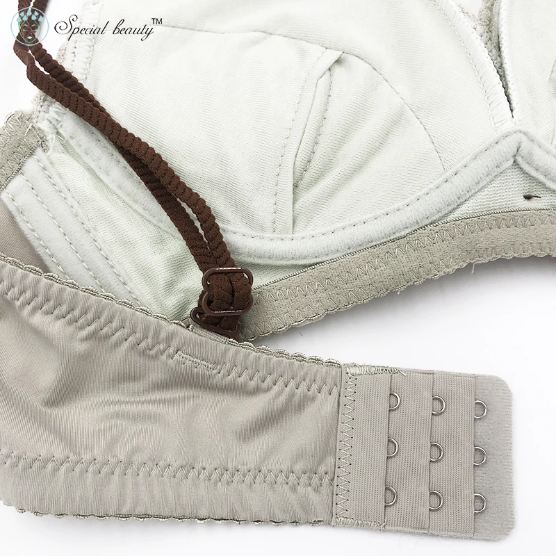 Free shipping!!!Special beauty Pure girl Cotton Lace Print Hollow Wireless Push Up Lift Cup Additive liner Comfortable Deep V | Женская