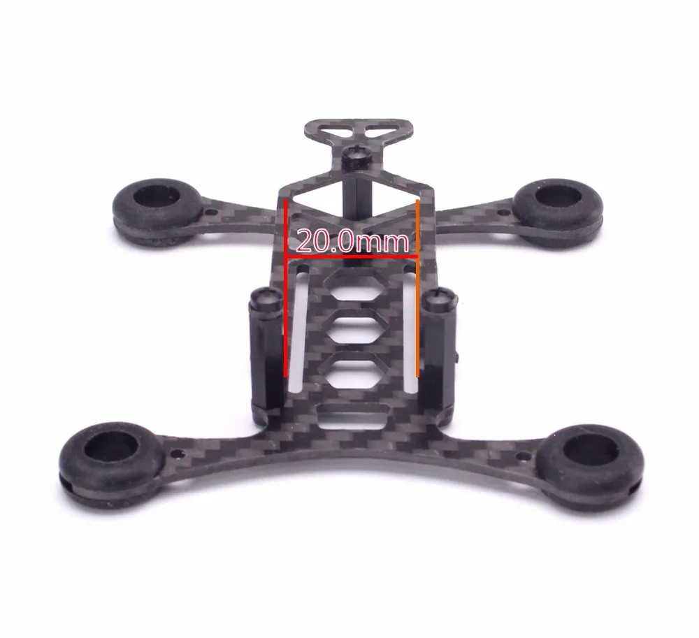 Микро Мини QX95 95 мм рама FPV RC углеродное волокно 8520 Бессердечный двигатель F3 EVO V2.0 щетка управления полетом 55 мм Опора Frsky RX приемник