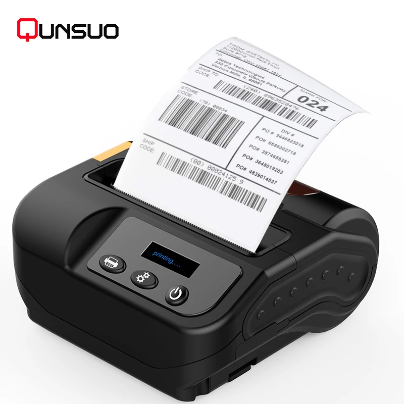 

Fashion Mobile Barcode Label Pocket Bluetooth Sticker Protable Mini Thermal Printer