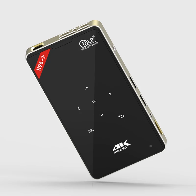 Горячая Распродажа H96 -P DLP портативный проектор Android Box автокоррекция Amlogic S905X