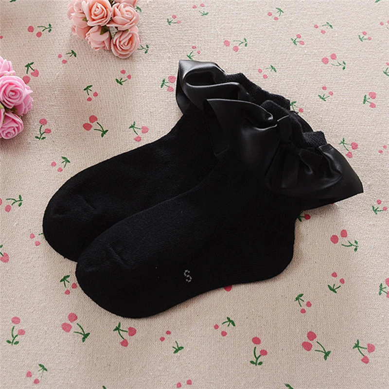 Сезон осень зима для маленьких девочек носки От 2 до 8 лет Детская одежда детское