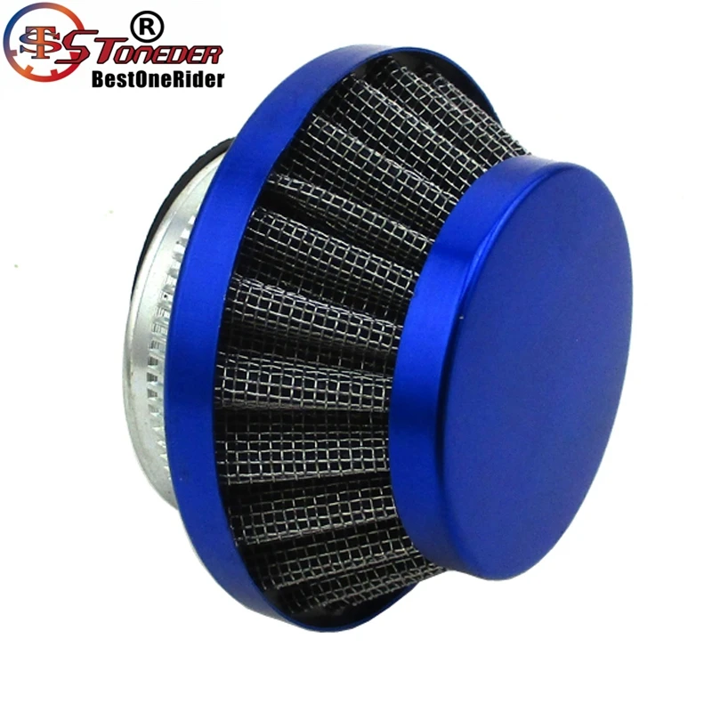 Голубой воздушный фильтр STONEDER 35 мм для SDG Stomp Kayo Sunl 50cc 90cc 110cc 125cc Pit Dirt Bike ATV Quad