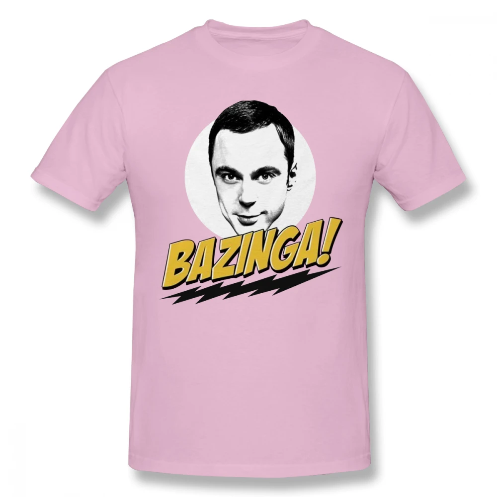 Sheldon Cooper Bazinga футболка для мужчин плюс размер пользовательская команда | Мужская
