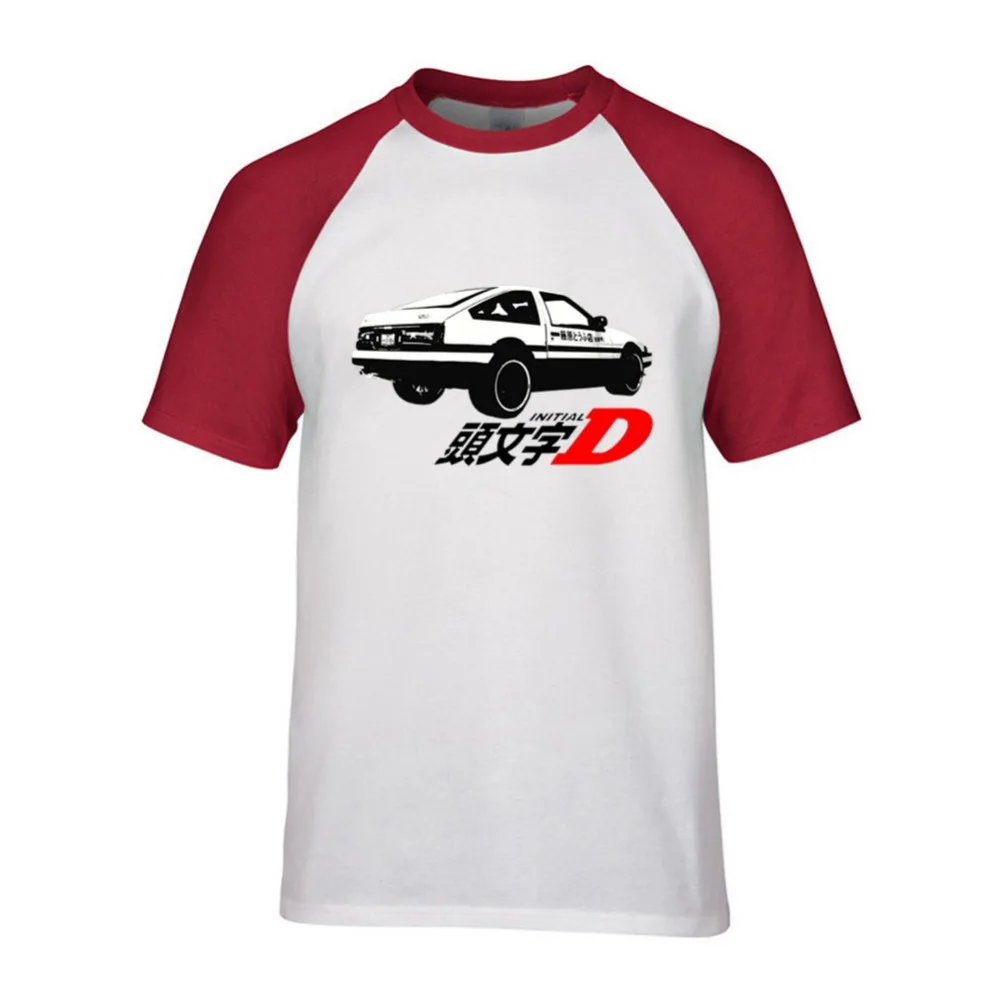 Футболки с коротким рукавом Initial D Homme 100% хлопок индивидуальные хлопковые