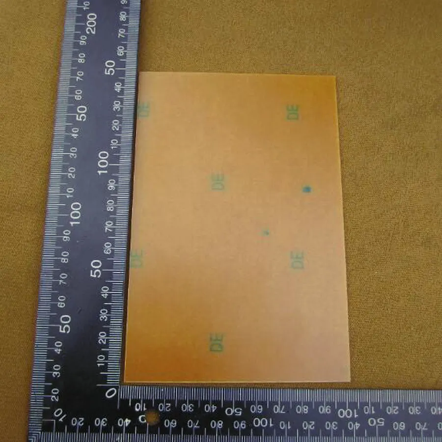 5 шт./лот Одной пустой Медь одетый платы односторонний 10*15 см PCB Borad 1 ~ 6 мм лист из