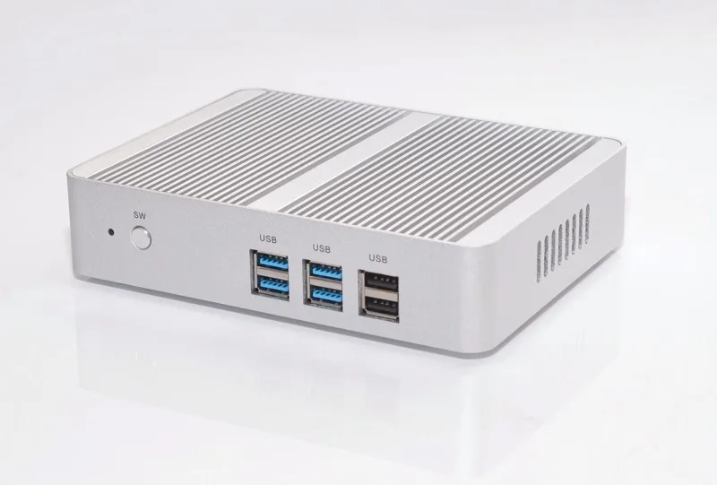Intel Broadwell Core I3 4005U 5005U двухъядерный мини ПК с Windows 10 графика 4K HDMI VGA безвентиляторный Карманный ПК Barebone компьютер