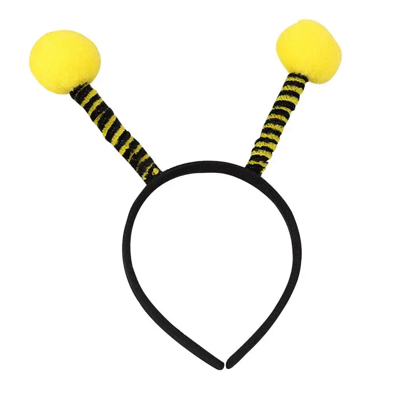 6 шт. Bee животное щупальца головной убор милый мультфильм повязка Пчелка Хэллоуин Дети шоу аксессуары для волос вечерние выступления реквизит