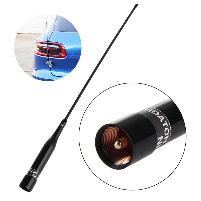 NL-R2 Двухдиапазонная VHF/UHF автомобильная шина Мобильная рация антенна 144/430 МГц
