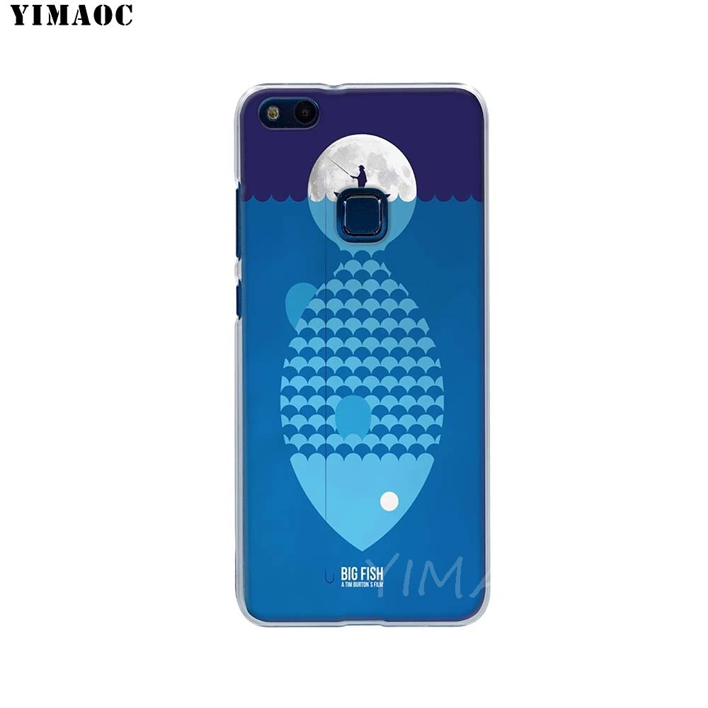 YIMAOC Big Fish Soft TPU Cover for Huawei Honor 6A 7X 7A Pro 8C Mate 10 Note 9 Lite Y6 Y9 Y7 Prime 2018 Cases |