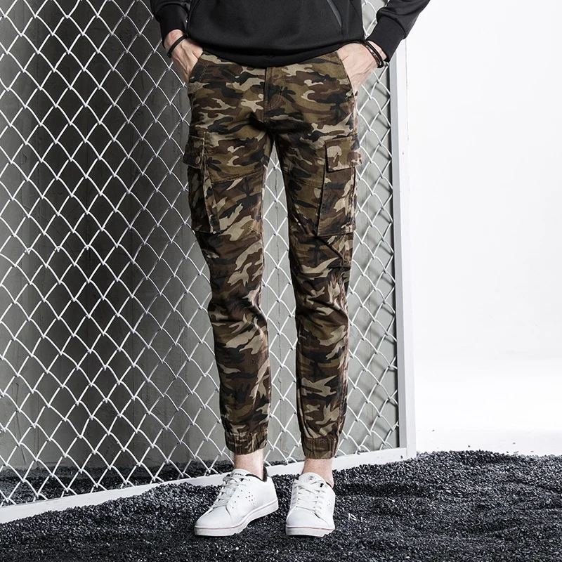 2017 новое поступление осень зима Модные тактические военные камуфляжные штаны