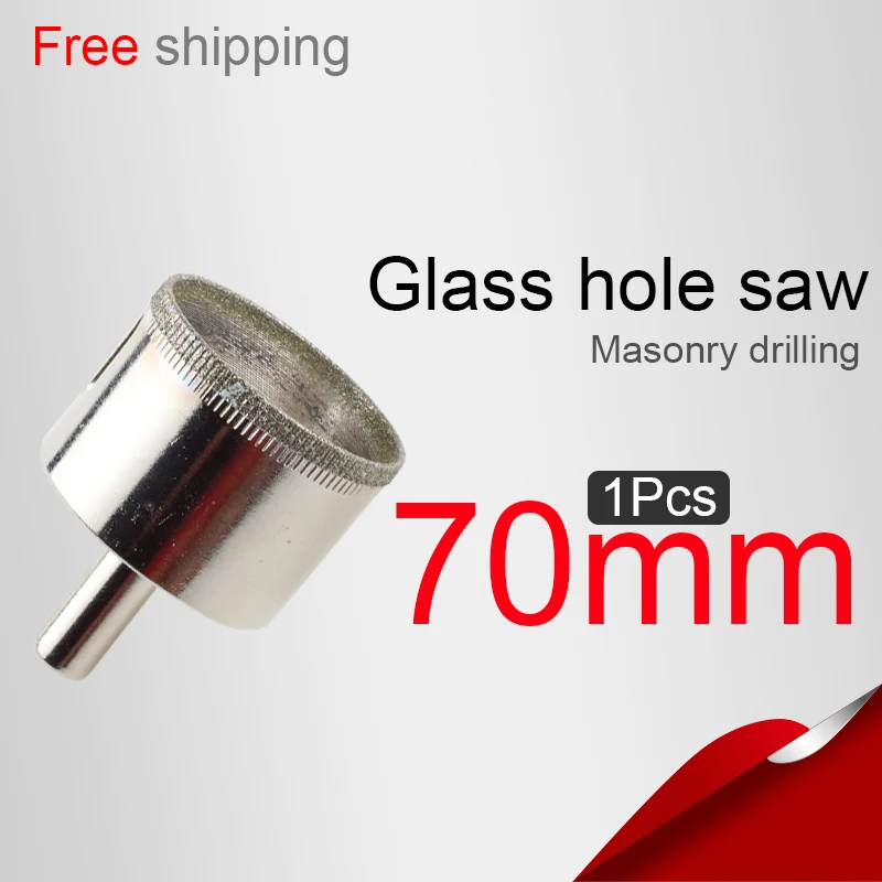 70 мм 2.756in Стекло кольцевая пила Плитка Кирпичный бурения электроинструмент