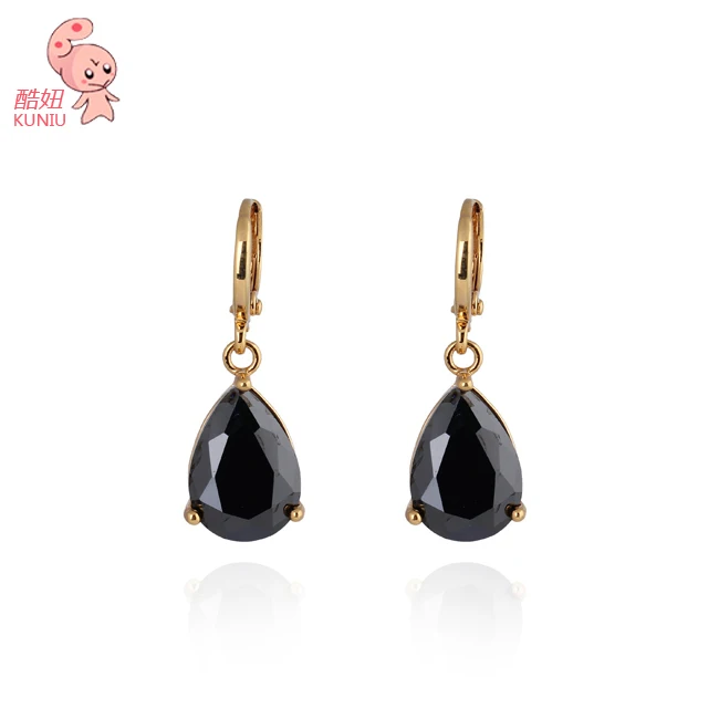 Серьги подвески с фианитами KUNIUCubic|drop earrings|earrings dropscubic zircon earrings |