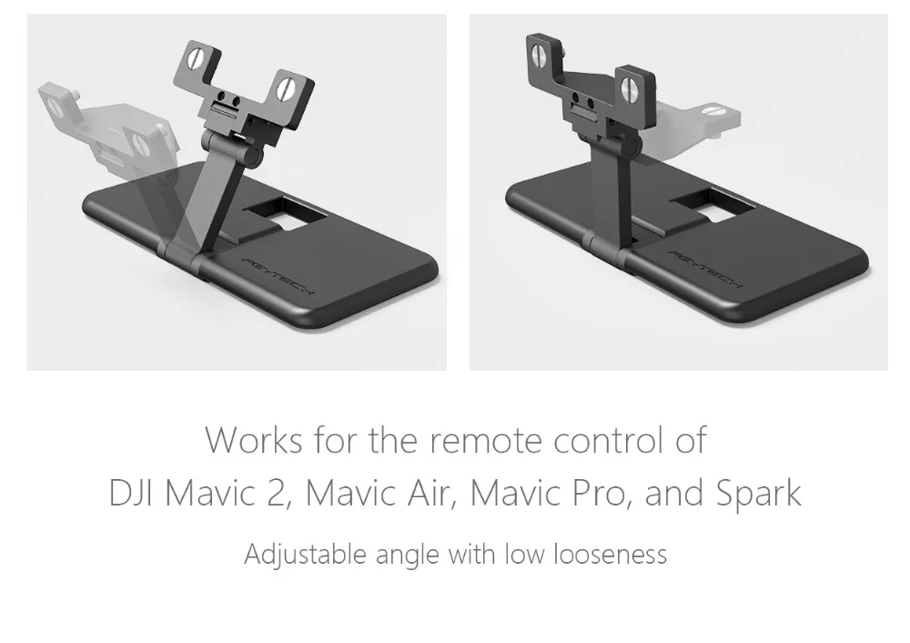 PGYTECH кристаллический Монтажный кронштейн для DJI Mavic 2 Пульт дистанционного управления монитор кронштейн зажим держатель алюминиевый для MAVIC Pro Spark