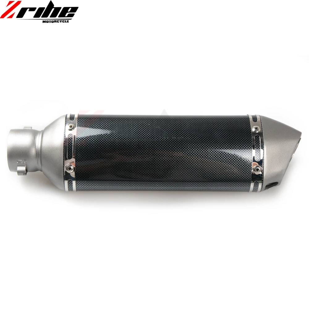 Универсальный глушитель для мотоцикла 51 мм на входе выхлопная труба Honda CB599 CBR900RR