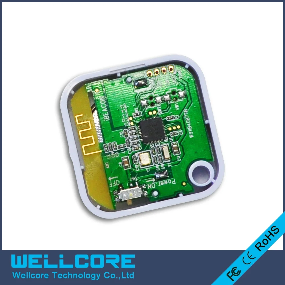 

Самый маленький маячок Wellcore Ibeacon, модуль Ibeacon Bluetooth 4,0