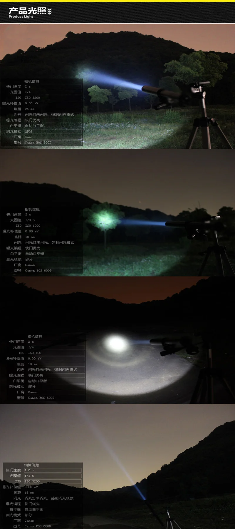 3 Mode Q5 LED flashlight Baseball Bat LED Flashlight Super Bright Baton Torch for Emergency and Self Defense