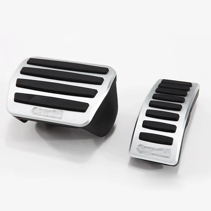 3 шт. алюминиевый нескользящий чехол для педали газа тормоза VW Polo 2010 2016 AT|brake pedal