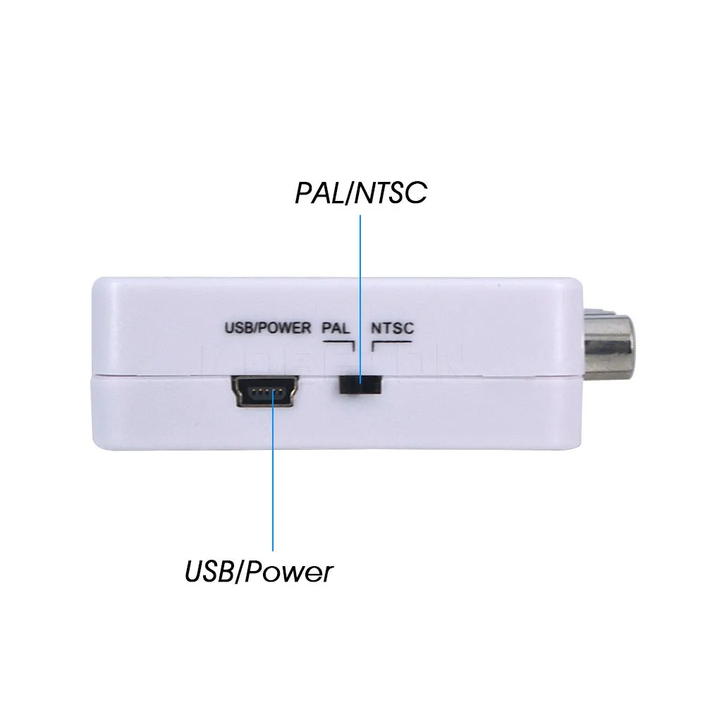 Переходник HDMI-совместимый с RCA AV/CVSB L/R мини-преобразователь Аудио и видео HD Box 1080P AV