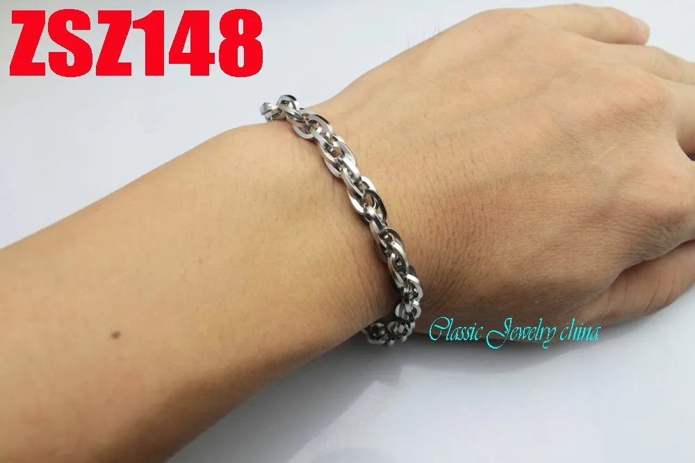 Браслет из нержавеющей стали 6,2 мм bravny twist brace мужские модные ювелирные изделия панк цепи 20 шт ZSZ148