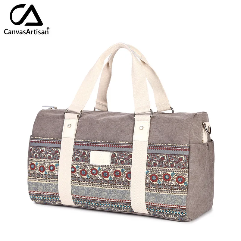 National Designer Luggage Travel Bags for Women Duffle Bag Hand Tote Large Weekend Overnight Print Ladies Travelling Bolsos |