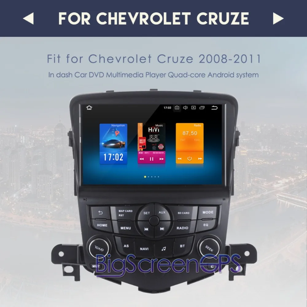 Автомагнитола 1 Din Android 8 0 7 GPS для Chevrolet Cruze 2008 2009 2010 2011 2012 ОЗУ 4 Гб ПЗУ 32 ГБ