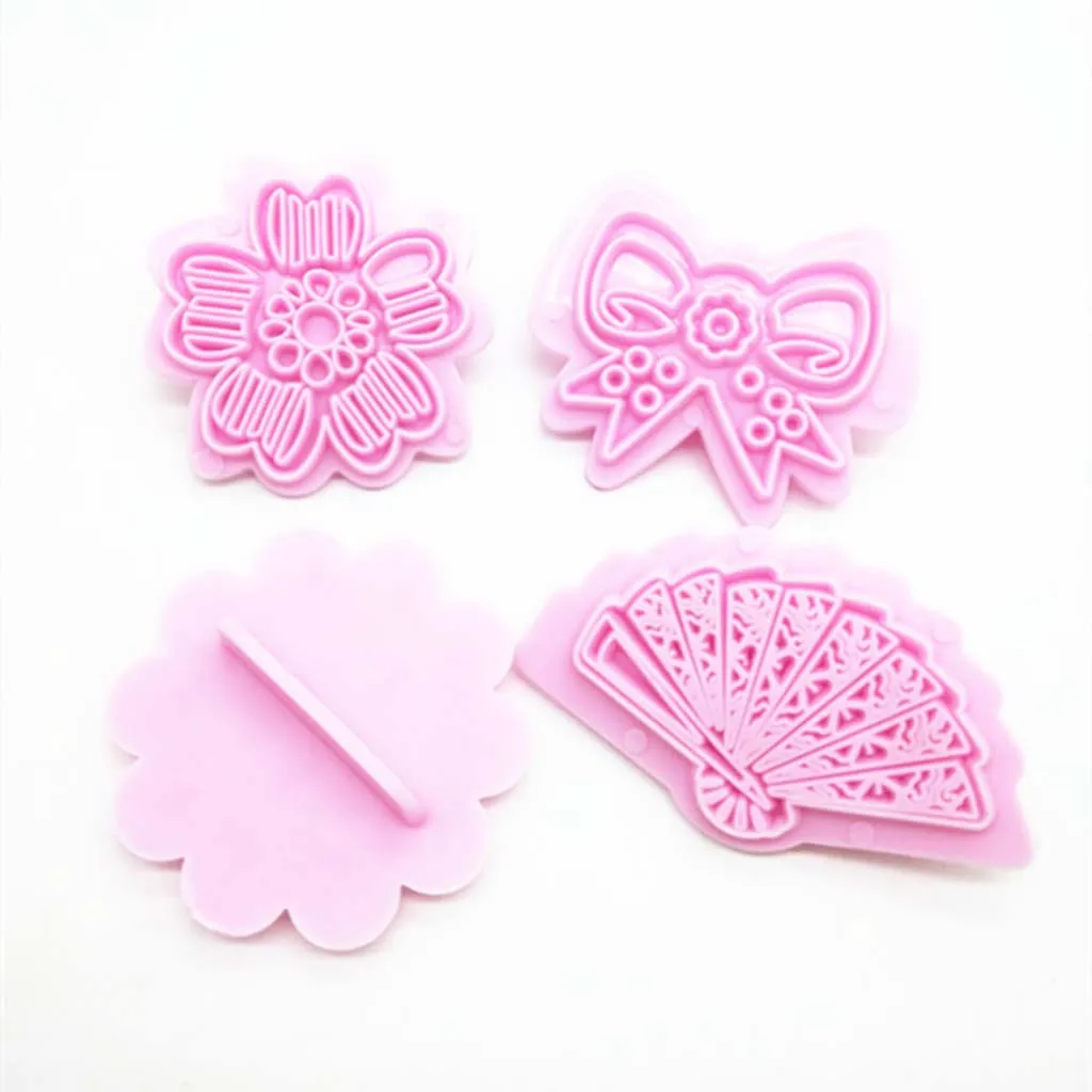 Fondant Mold Smiley Cookie Cake Mould DIY Baking Tools Silicone Chocolate Sugar craft Decorating 5.15 | Дом и сад