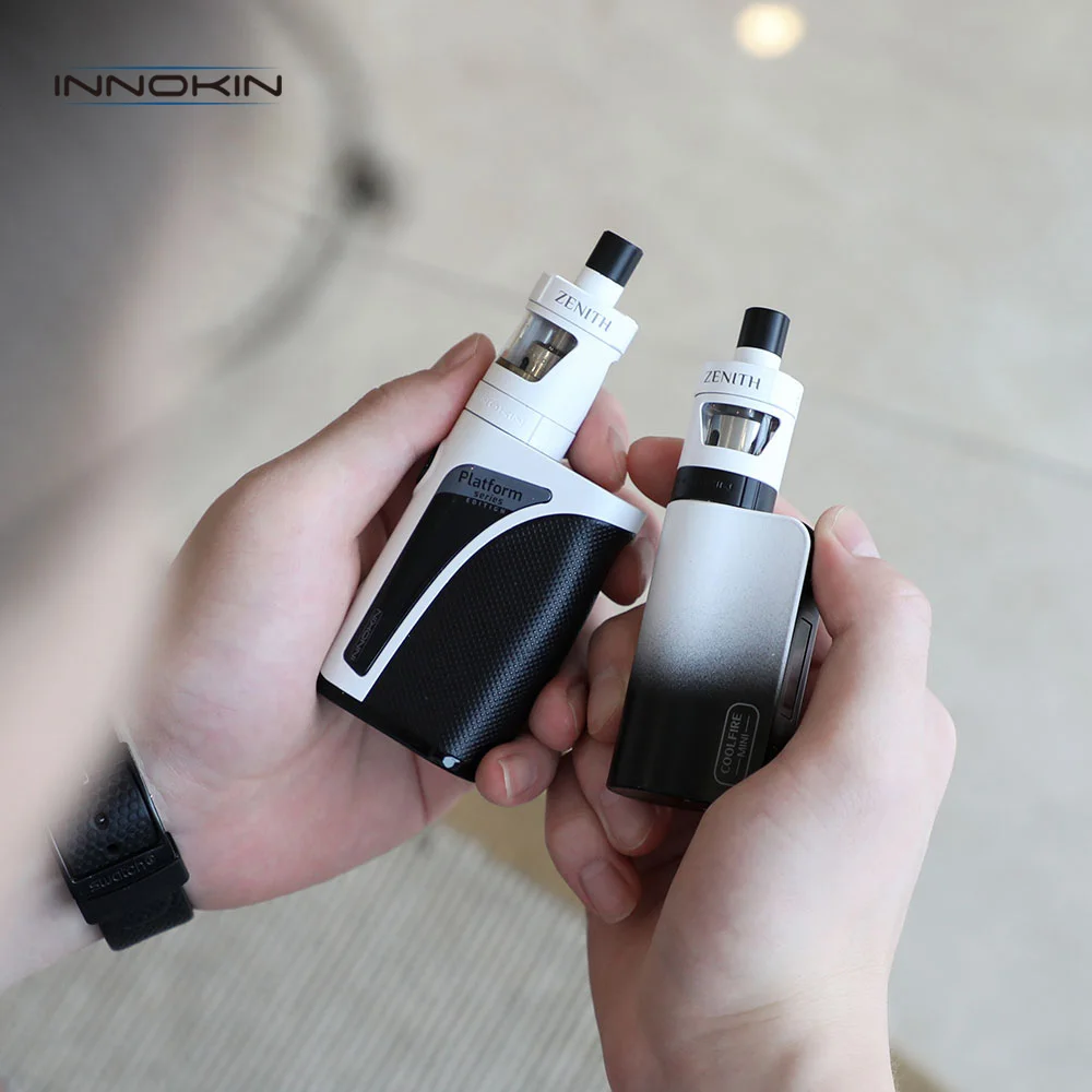 Оригинальный Innokin CoolFire Mini Zenith D22 Vape комплект 2 мл бак атомайзер 1300 мАч встроенный