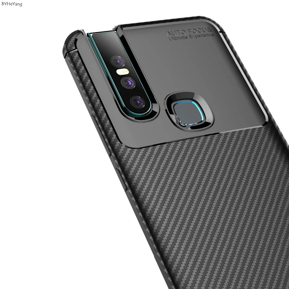 Чехол для vivo v15 чехол V15 Силиконовый прочный армированный мягкий v 15 из ТПУ и