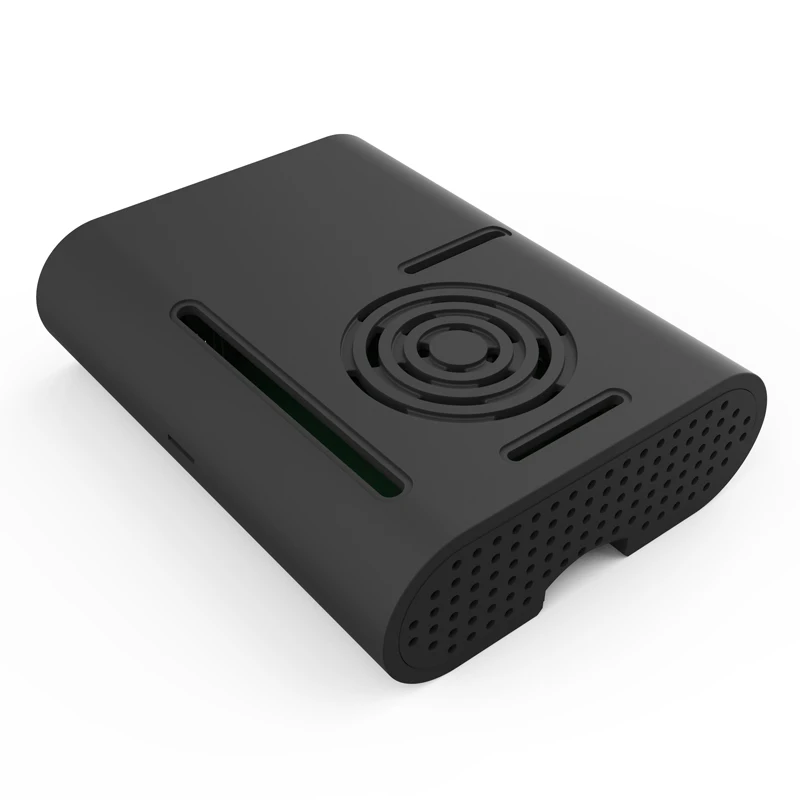 Защитный чехол для Raspberry Pi 3 с алюминиевым радиатором+ охлаждающий вентилятор+ гибкий кабель для камеры для Raspberry Pi 3 Model B
