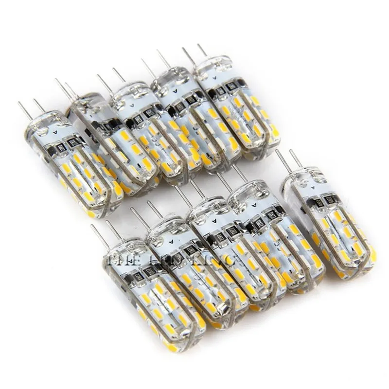 10X G4 светодиодный 24 32 48 64 LED SMD 104 152 AC DC 12V 3014 V 3W 5W 9W 12W 15W 21W 2835 угол луча Рождественская
